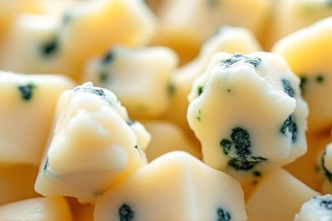 Crumbled blue cheese.